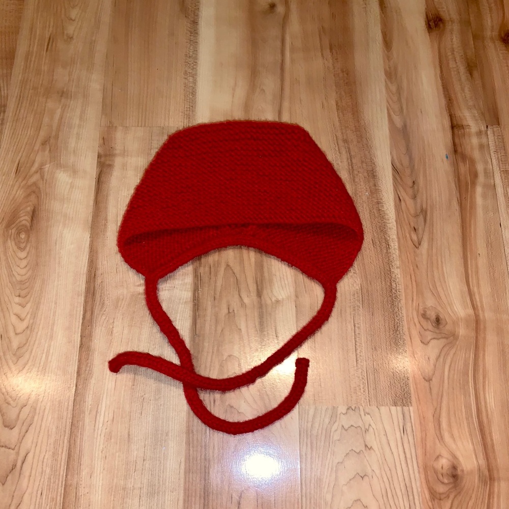 Hand Knit Baby Bonnet
